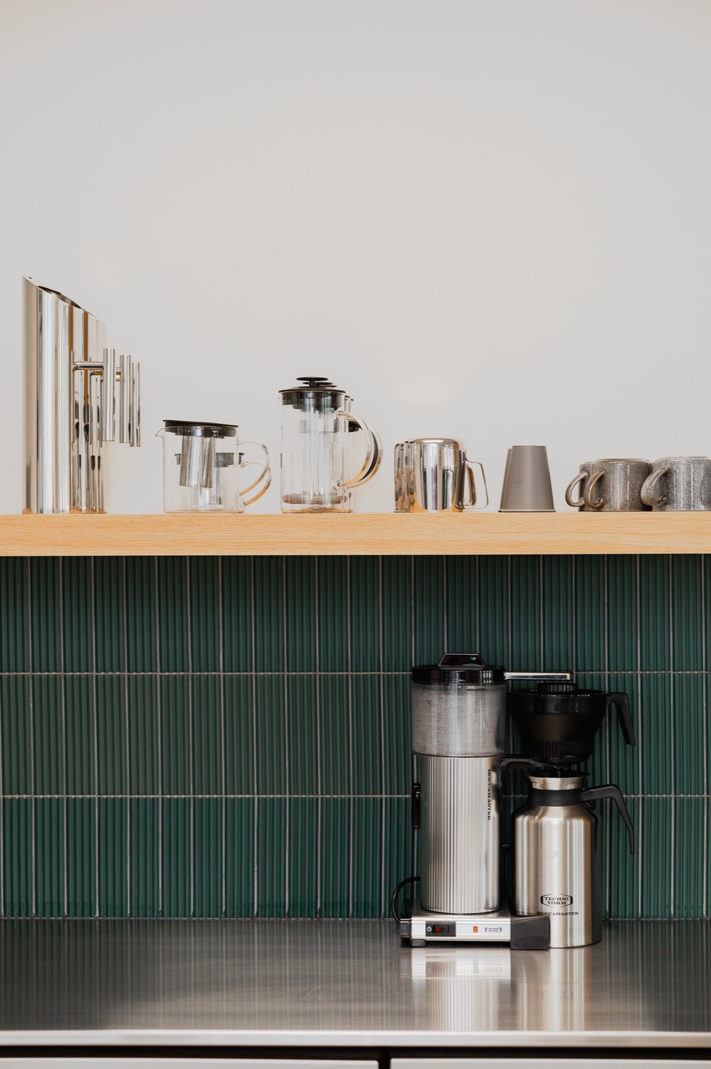 Fresh coffee station