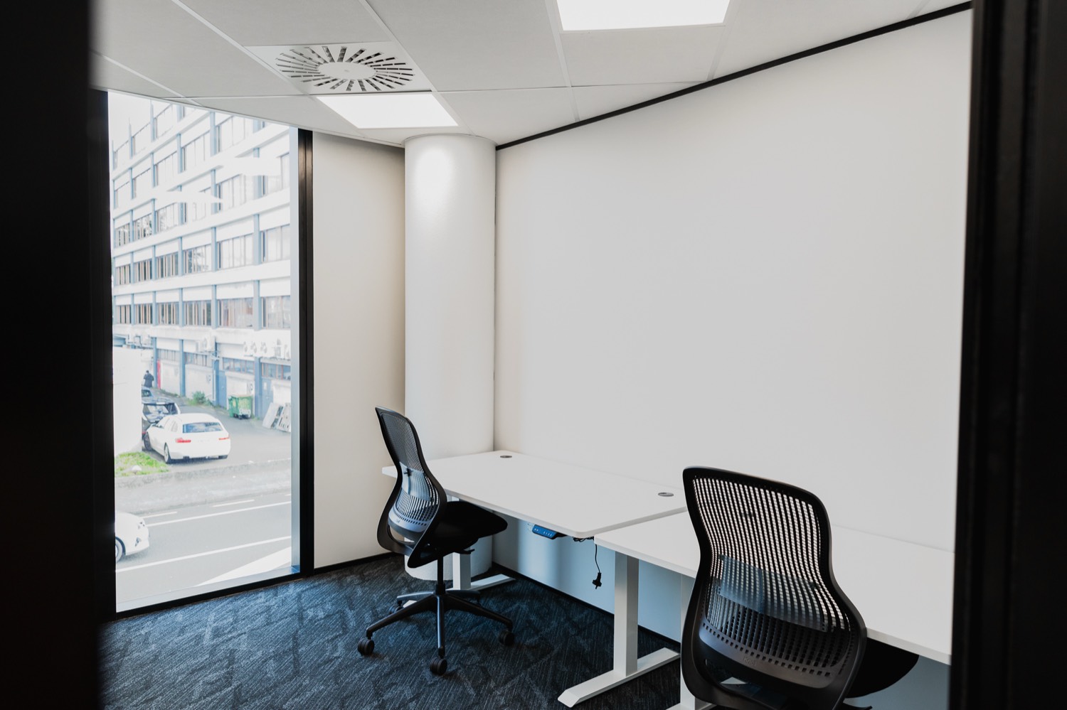 Private office with dedicated desks